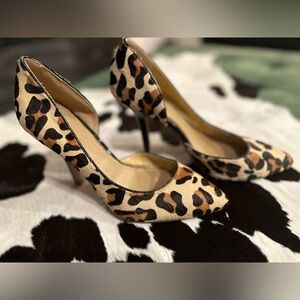 BCBGeneration Leopard Print Heels